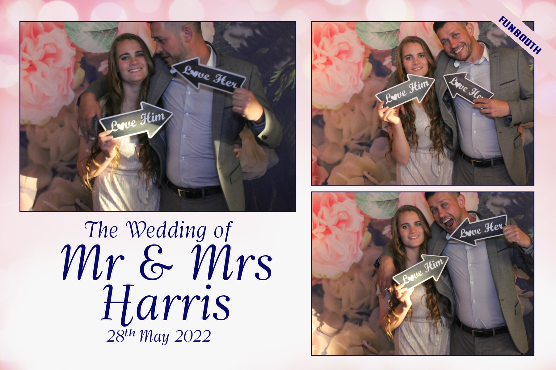 Mr & Mrs Harris  | View more photos from the event at gallery.funbooth.uk.com/u/FunboothLTD1/Mr-Mrs-Harris
