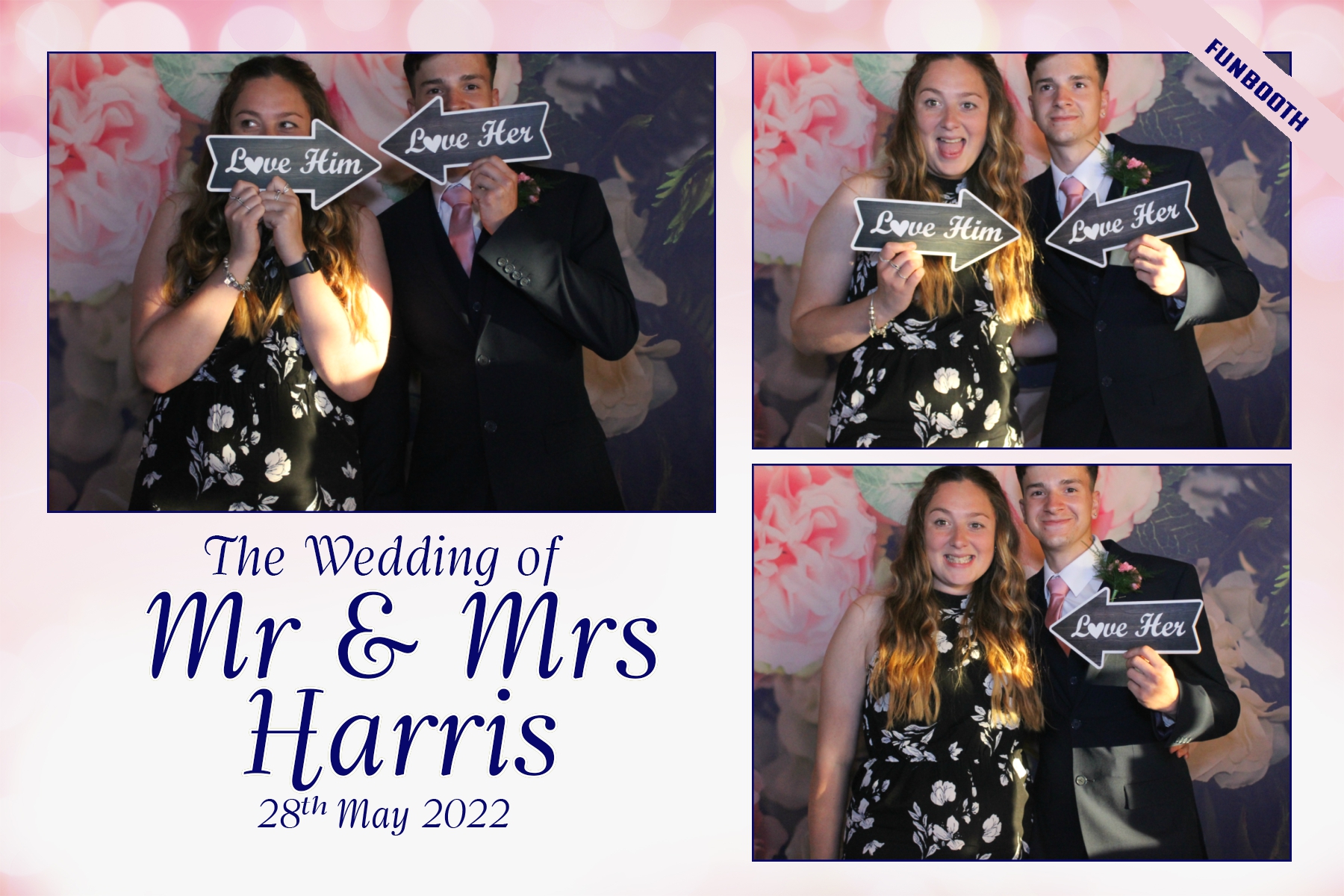 Mr & Mrs Harris  | View more photos from the event at gallery.funbooth.uk.com/u/FunboothLTD1/Mr-Mrs-Harris