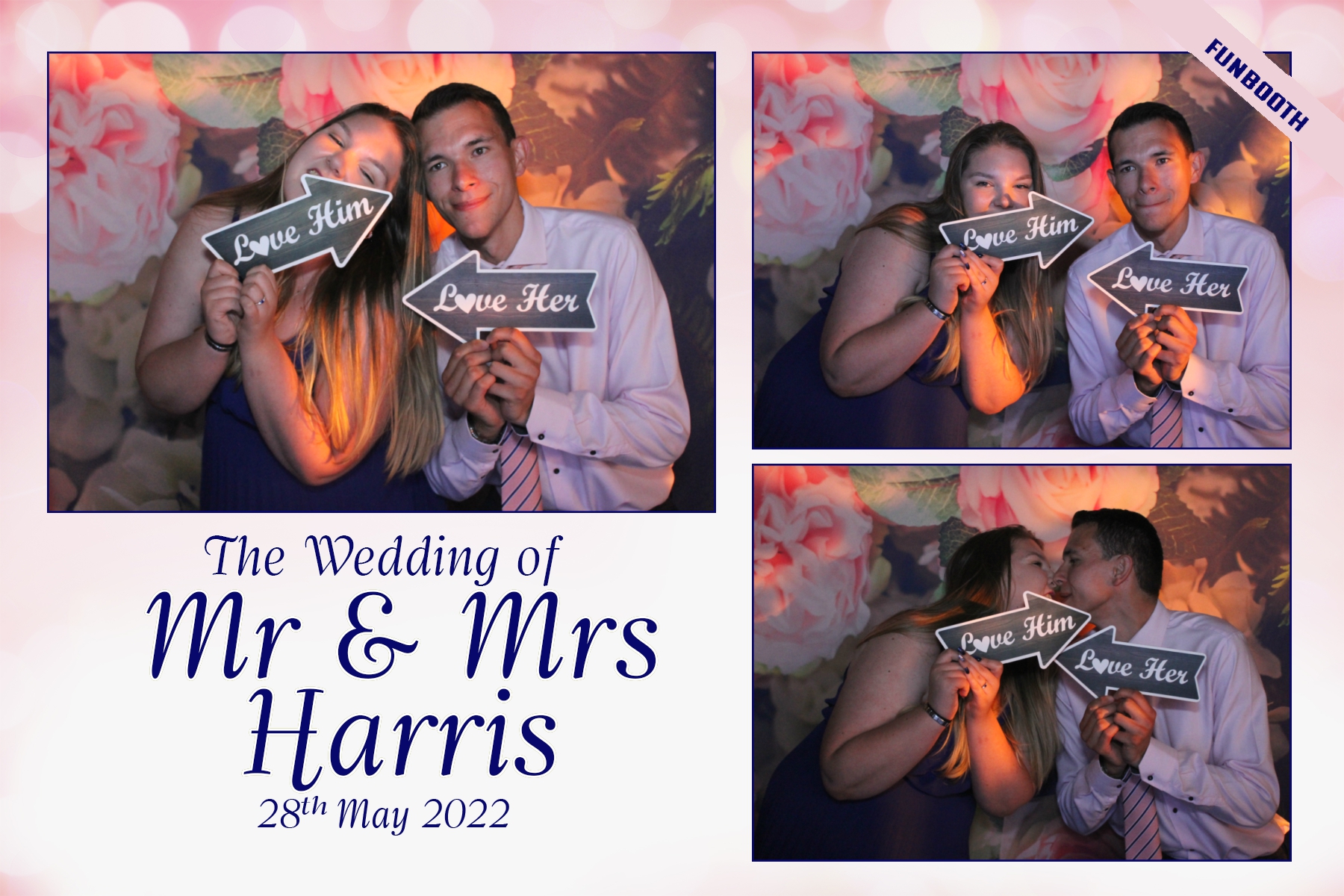 Mr & Mrs Harris  | View more photos from the event at gallery.funbooth.uk.com/u/FunboothLTD1/Mr-Mrs-Harris