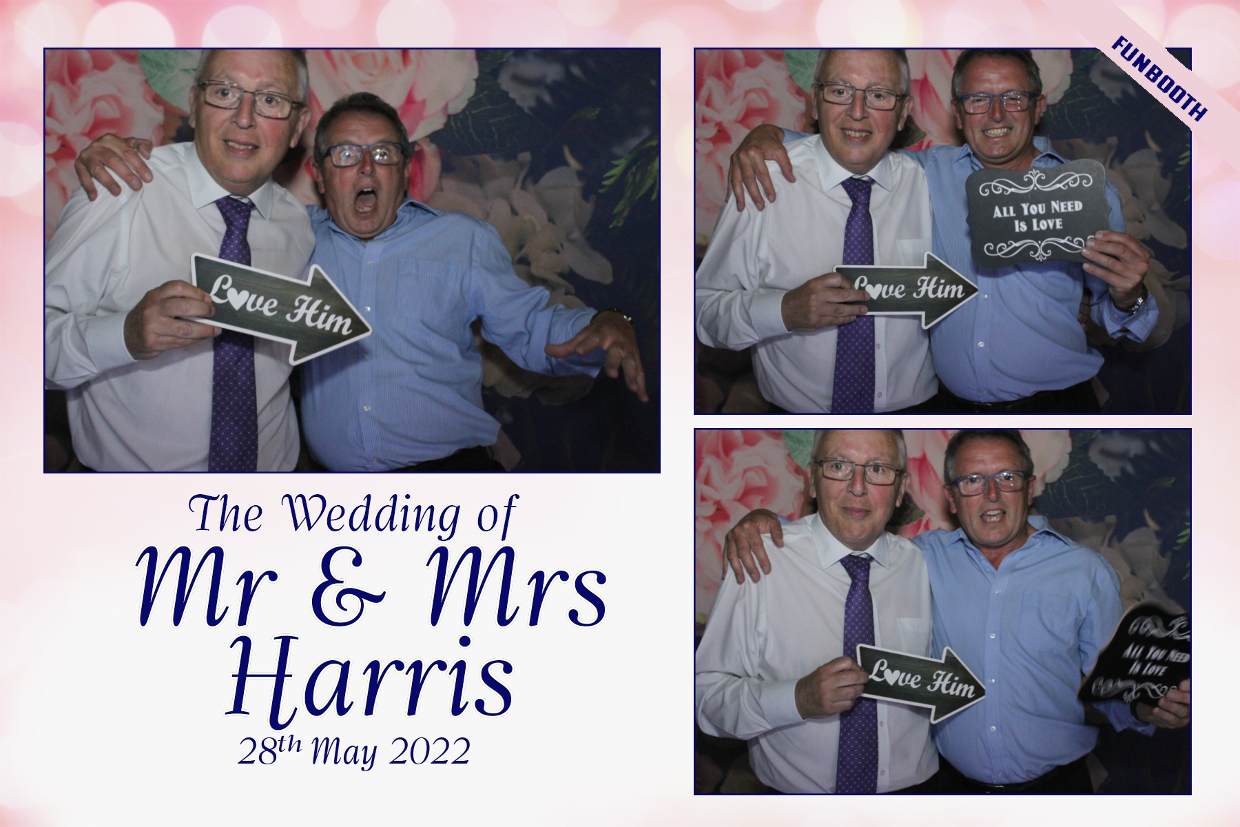 Mr & Mrs Harris  | View more photos from the event at gallery.funbooth.uk.com/u/FunboothLTD1/Mr-Mrs-Harris