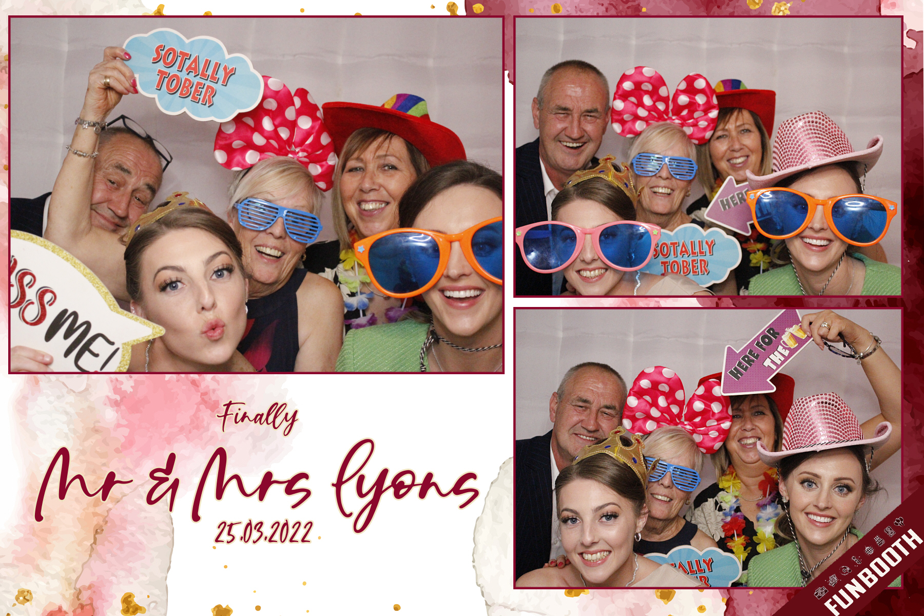 Mr & Mrs Lyons Wedding | View more photos from the event at gallery.funbooth.uk.com/u/FunboothLTD1/Mr-Mrs-Lyons-Wedding