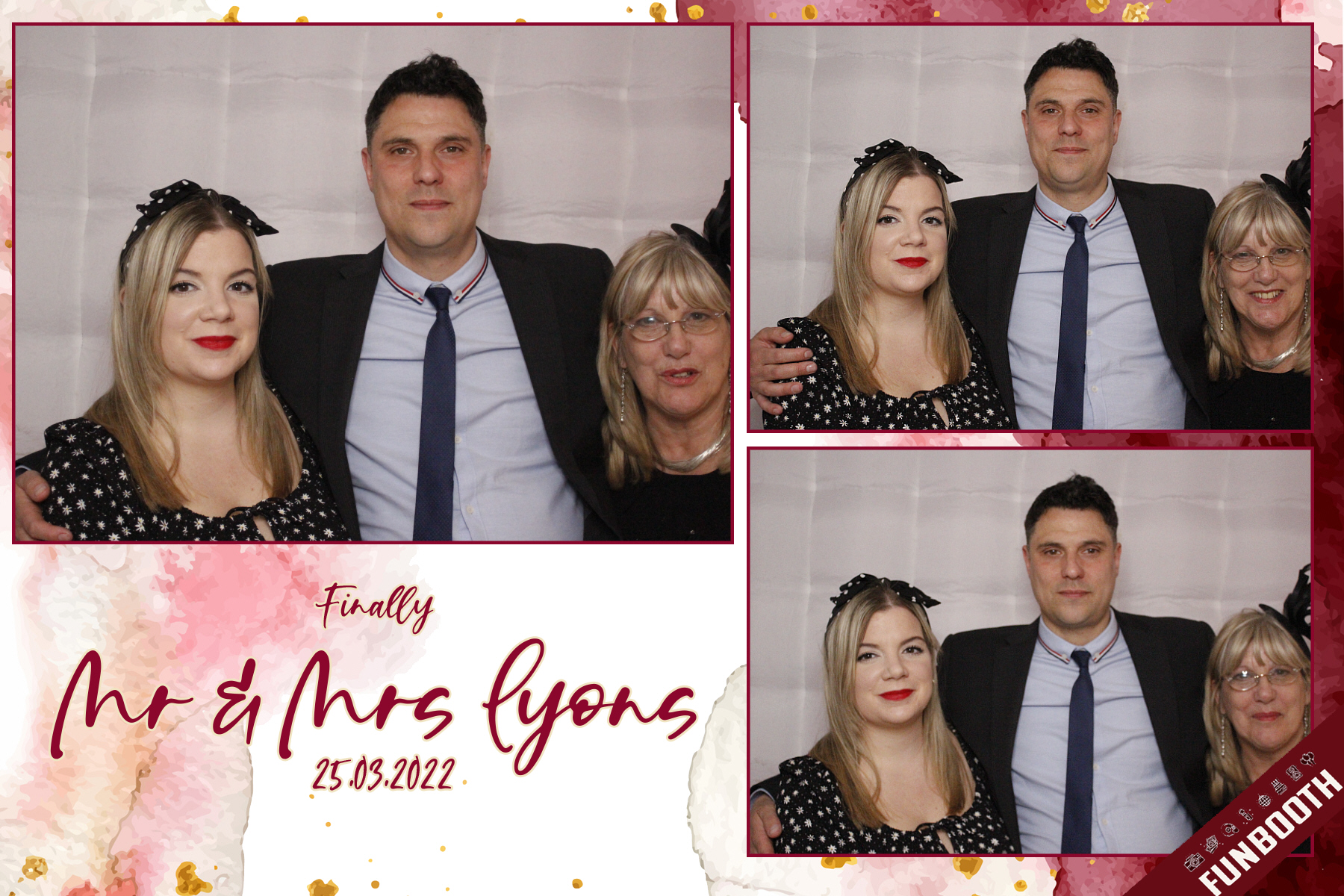 Mr & Mrs Lyons Wedding | View more photos from the event at gallery.funbooth.uk.com/u/FunboothLTD1/Mr-Mrs-Lyons-Wedding