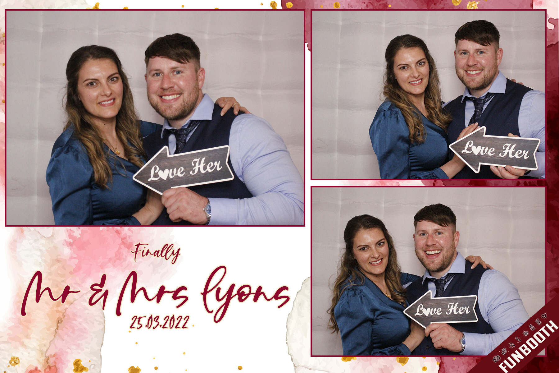 Mr & Mrs Lyons Wedding | View more photos from the event at gallery.funbooth.uk.com/u/FunboothLTD1/Mr-Mrs-Lyons-Wedding