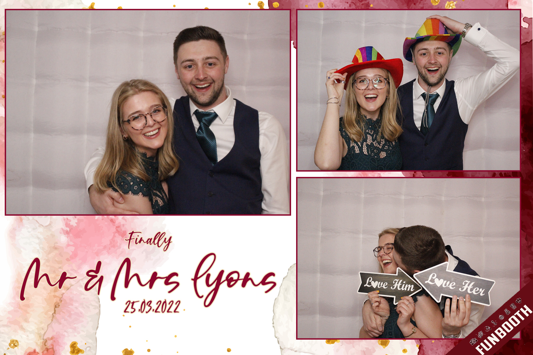 Mr & Mrs Lyons Wedding | View more photos from the event at gallery.funbooth.uk.com/u/FunboothLTD1/Mr-Mrs-Lyons-Wedding