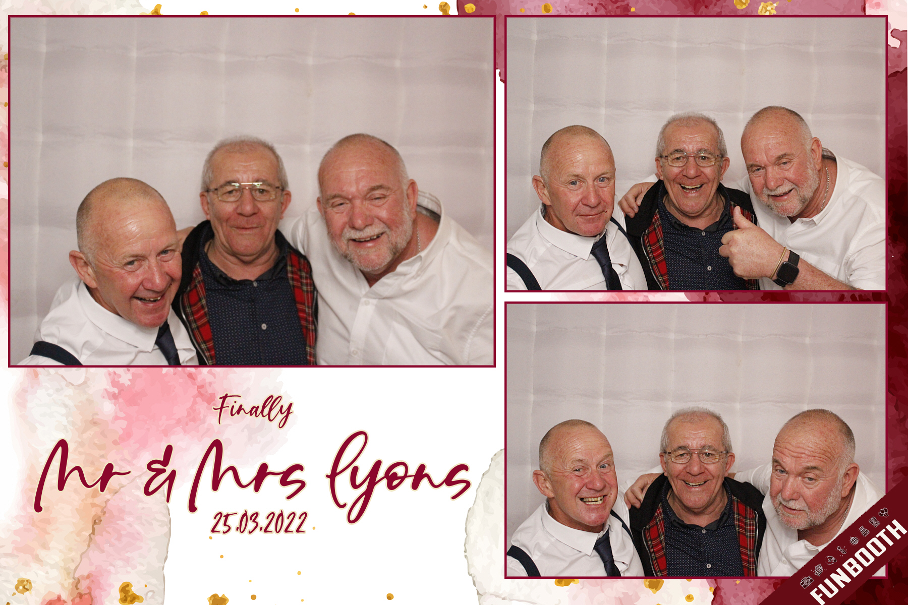 Mr & Mrs Lyons Wedding | View more photos from the event at gallery.funbooth.uk.com/u/FunboothLTD1/Mr-Mrs-Lyons-Wedding