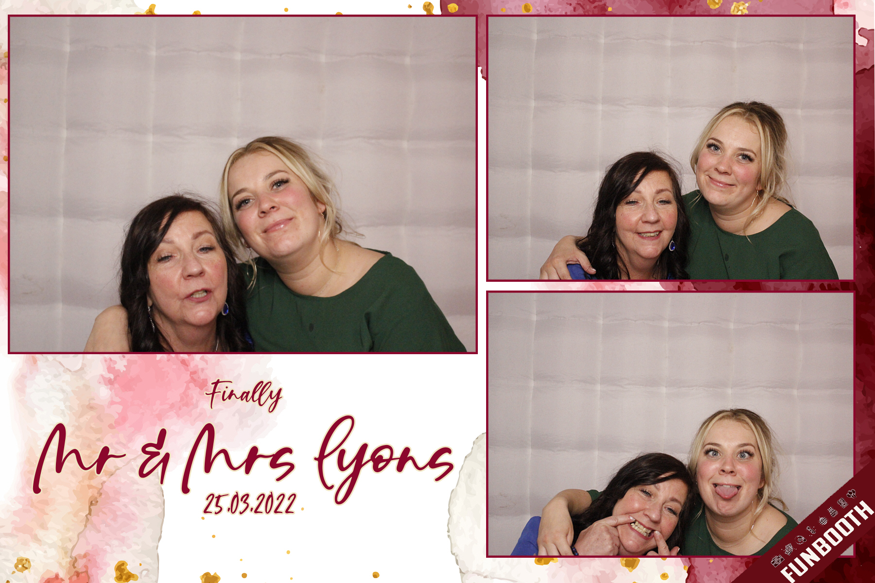 Mr & Mrs Lyons Wedding | View more photos from the event at gallery.funbooth.uk.com/u/FunboothLTD1/Mr-Mrs-Lyons-Wedding