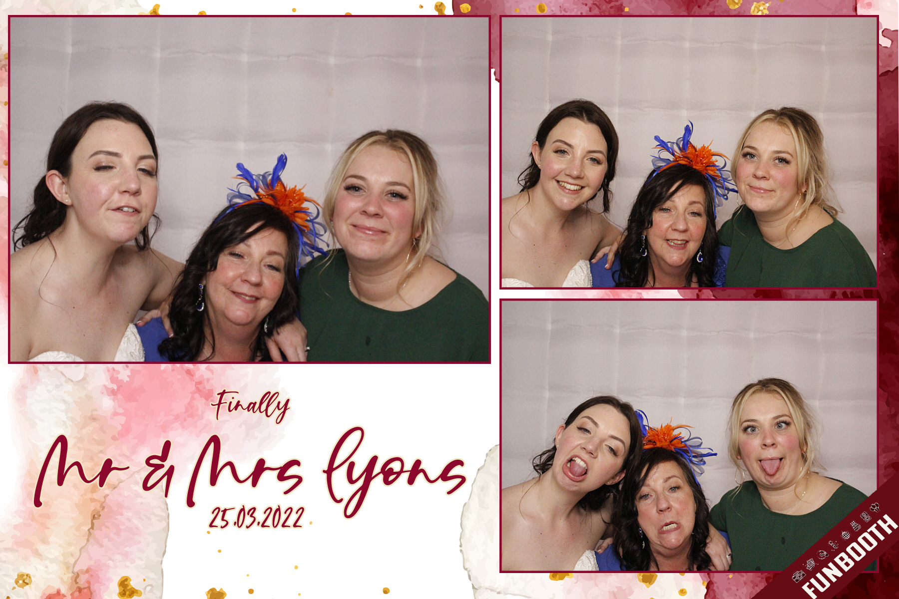 Mr & Mrs Lyons Wedding | View more photos from the event at gallery.funbooth.uk.com/u/FunboothLTD1/Mr-Mrs-Lyons-Wedding