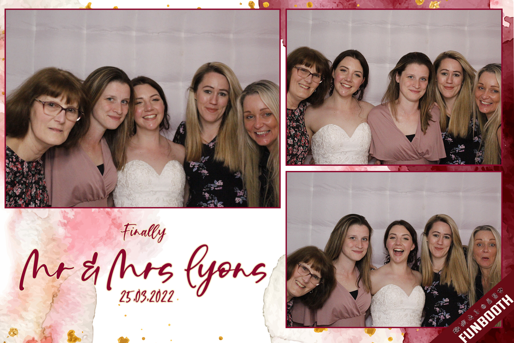 Mr & Mrs Lyons Wedding | View more photos from the event at gallery.funbooth.uk.com/u/FunboothLTD1/Mr-Mrs-Lyons-Wedding