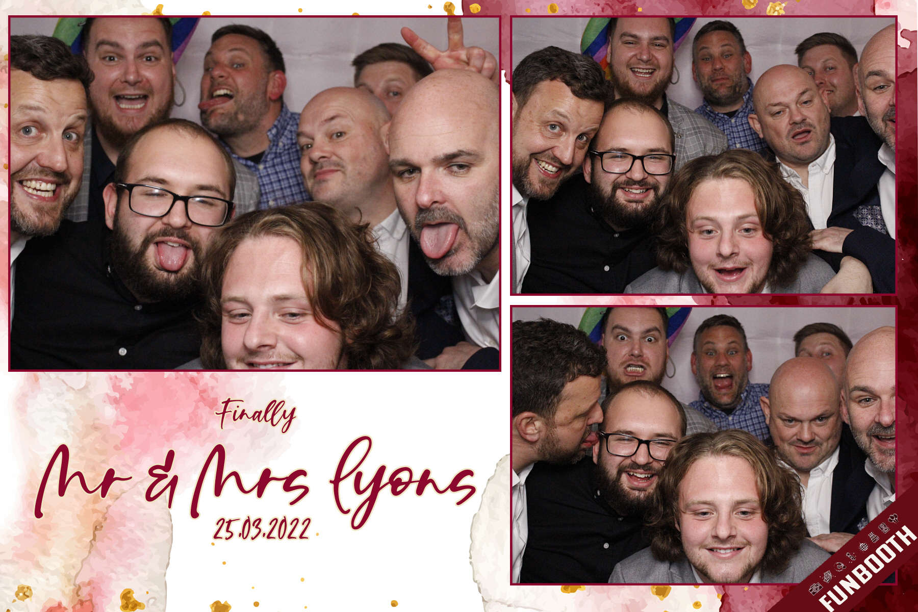Mr & Mrs Lyons Wedding | View more photos from the event at gallery.funbooth.uk.com/u/FunboothLTD1/Mr-Mrs-Lyons-Wedding