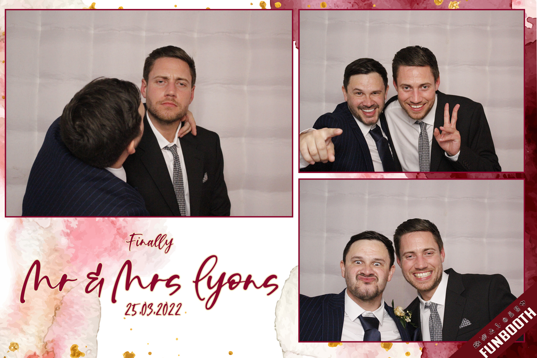 Mr & Mrs Lyons Wedding | View more photos from the event at gallery.funbooth.uk.com/u/FunboothLTD1/Mr-Mrs-Lyons-Wedding