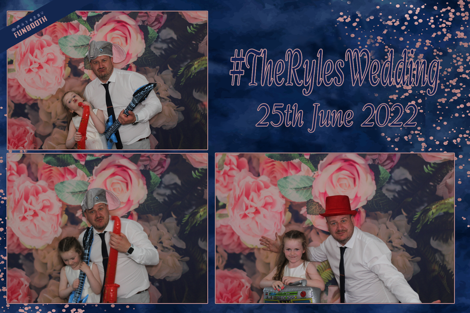 Mr & Mrs Ryles  | View more photos from the event at gallery.funbooth.uk.com/u/FunboothLTD1/Mr-Mrs-Ryles