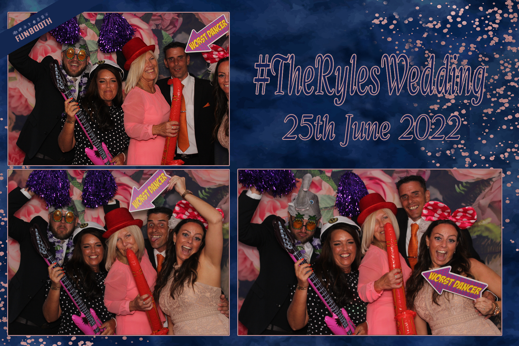 Mr & Mrs Ryles  | View more photos from the event at gallery.funbooth.uk.com/u/FunboothLTD1/Mr-Mrs-Ryles
