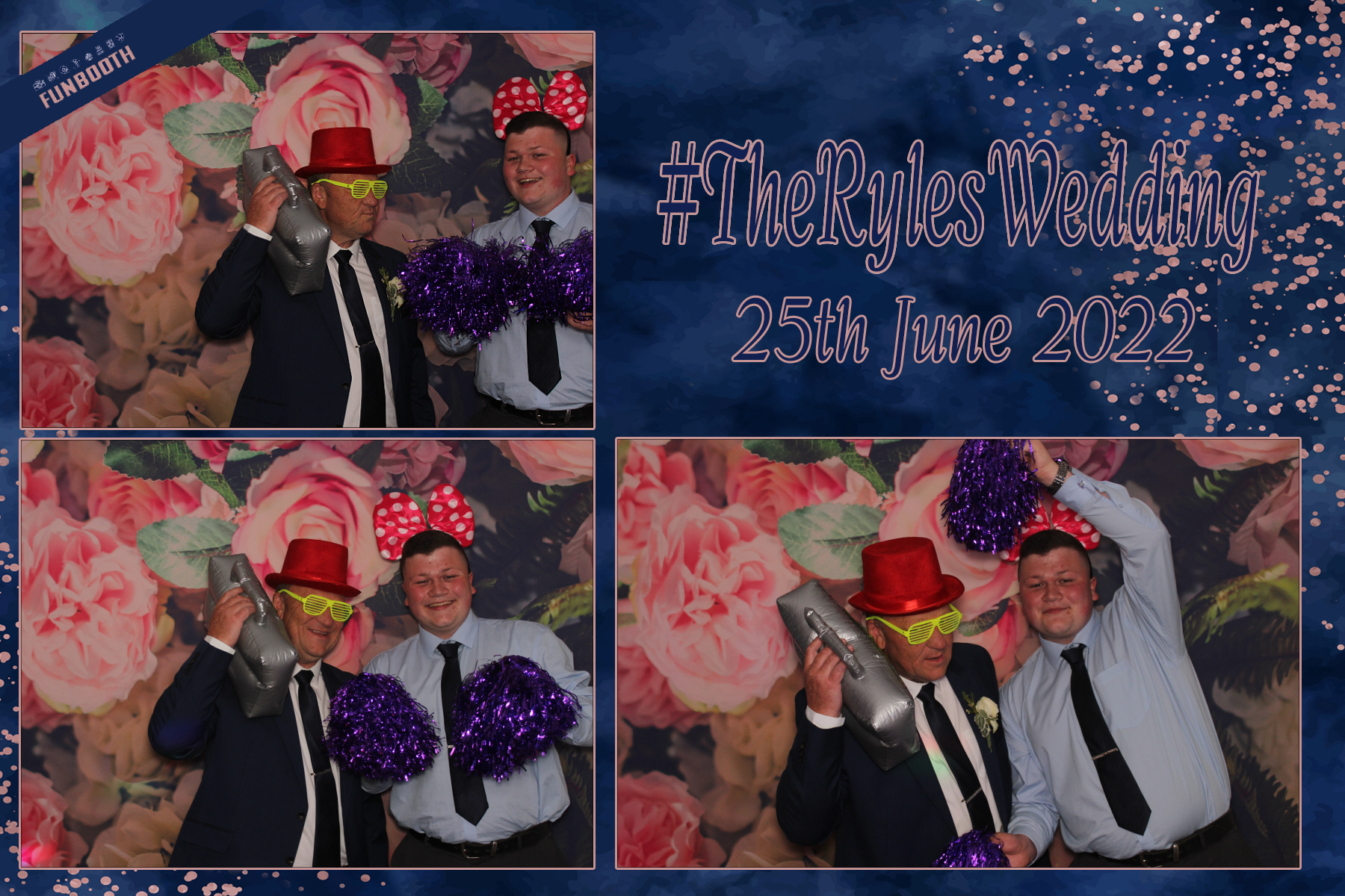 Mr & Mrs Ryles  | View more photos from the event at gallery.funbooth.uk.com/u/FunboothLTD1/Mr-Mrs-Ryles
