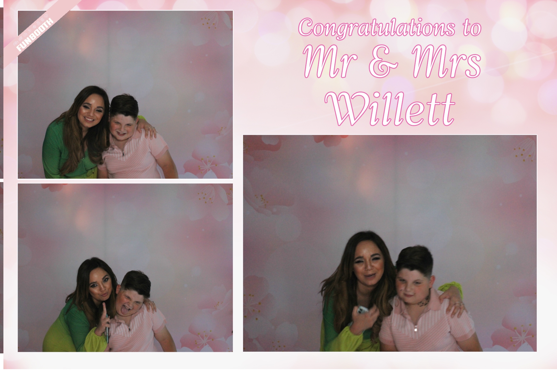 Mr & Mrs Willett | View more photos from the event at gallery.funbooth.uk.com/u/FunboothLTD1/Mr-Mrs-Willett