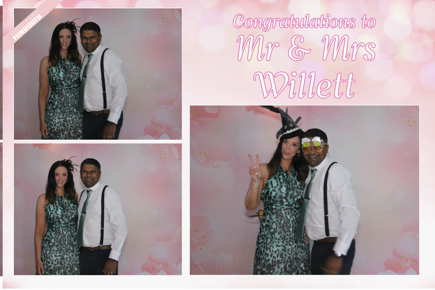 Mr & Mrs Willett | View more photos from the event at gallery.funbooth.uk.com/u/FunboothLTD1/Mr-Mrs-Willett