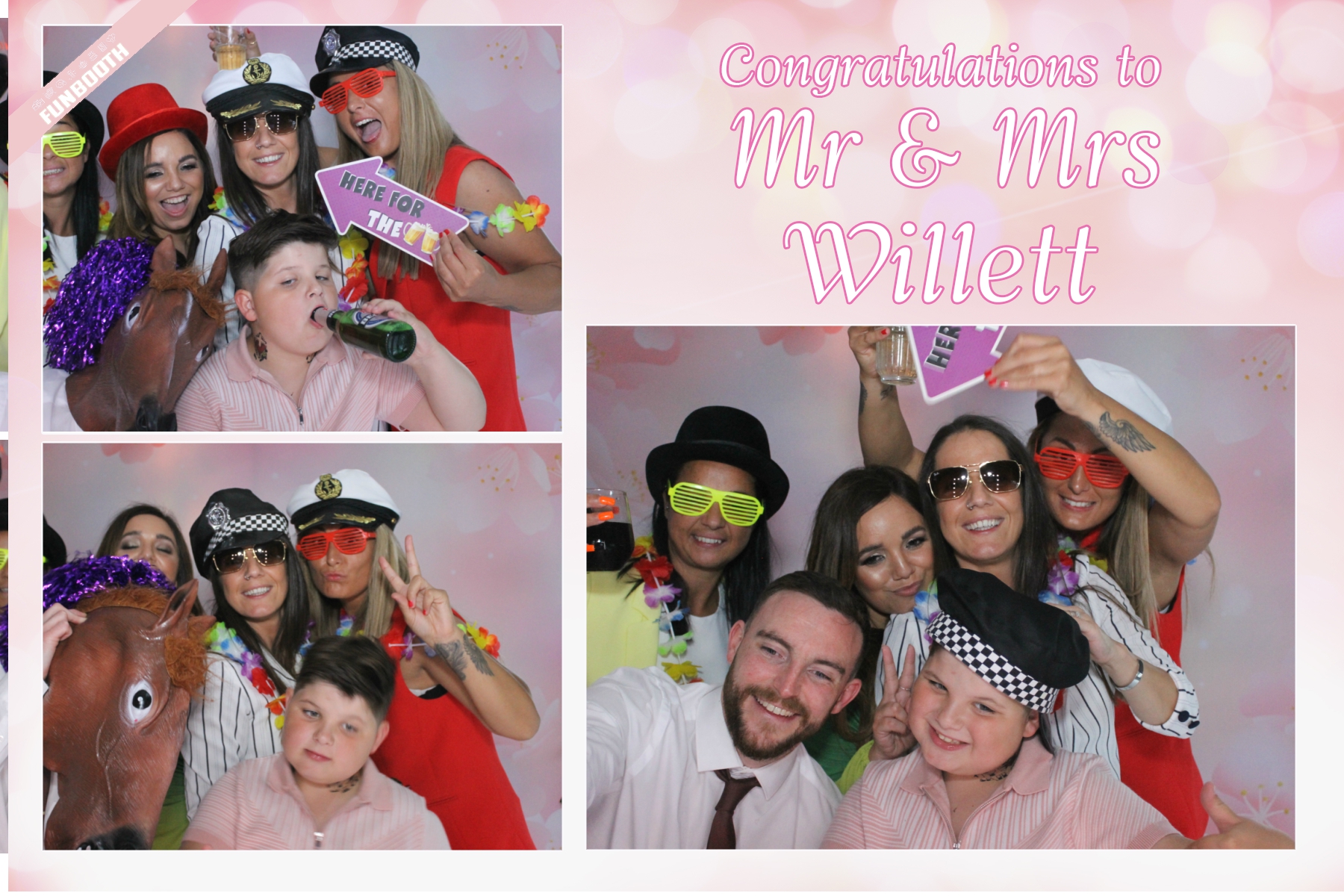 Mr & Mrs Willett | View more photos from the event at gallery.funbooth.uk.com/u/FunboothLTD1/Mr-Mrs-Willett
