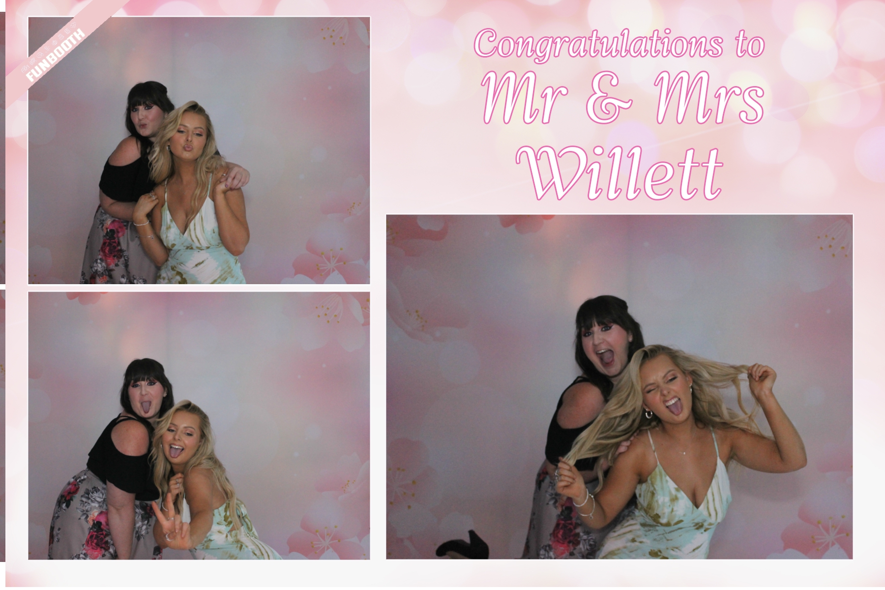 Mr & Mrs Willett | View more photos from the event at gallery.funbooth.uk.com/u/FunboothLTD1/Mr-Mrs-Willett
