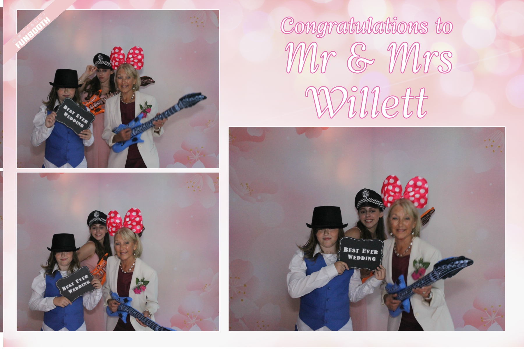 Mr & Mrs Willett | View more photos from the event at gallery.funbooth.uk.com/u/FunboothLTD1/Mr-Mrs-Willett