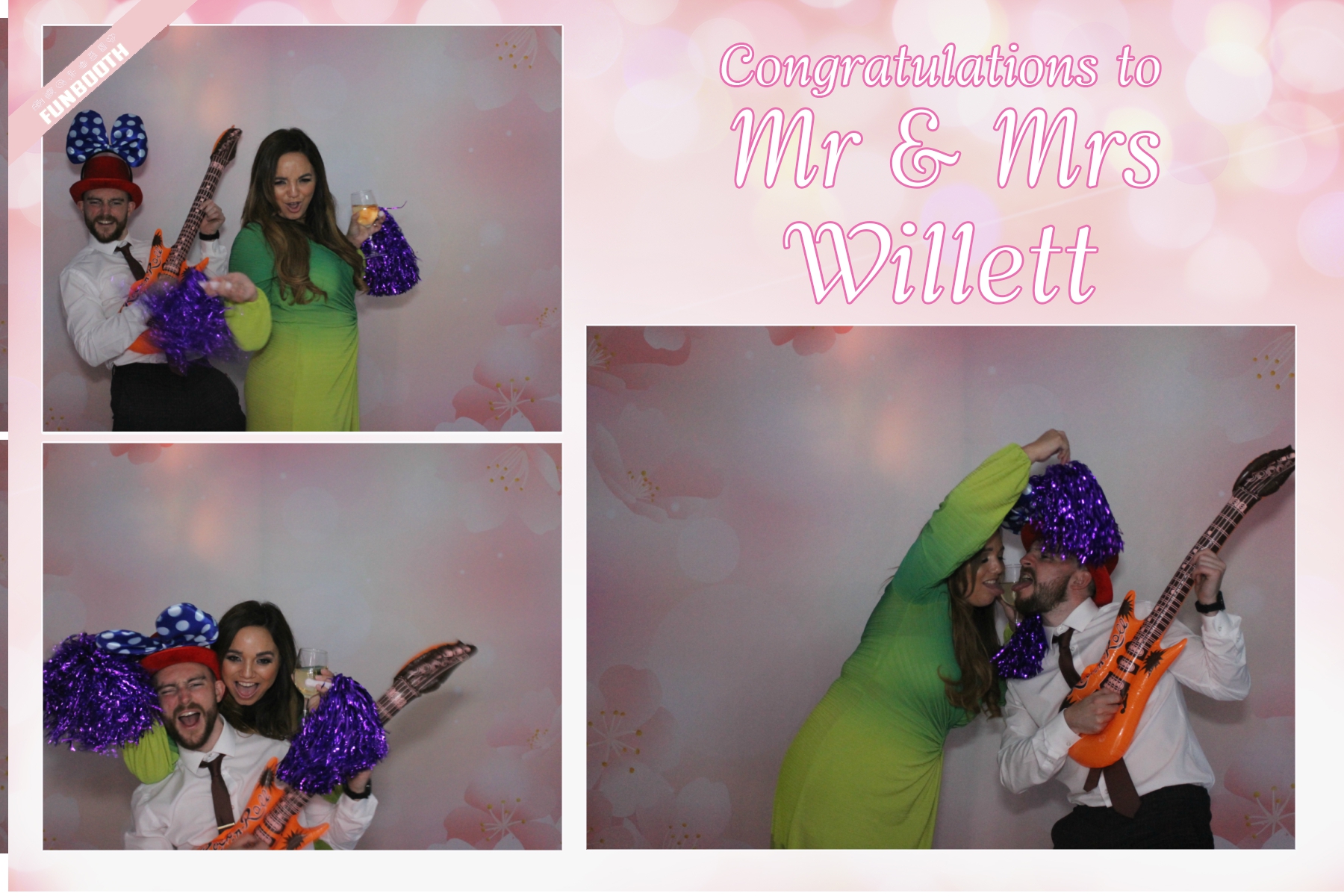 Mr & Mrs Willett | View more photos from the event at gallery.funbooth.uk.com/u/FunboothLTD1/Mr-Mrs-Willett