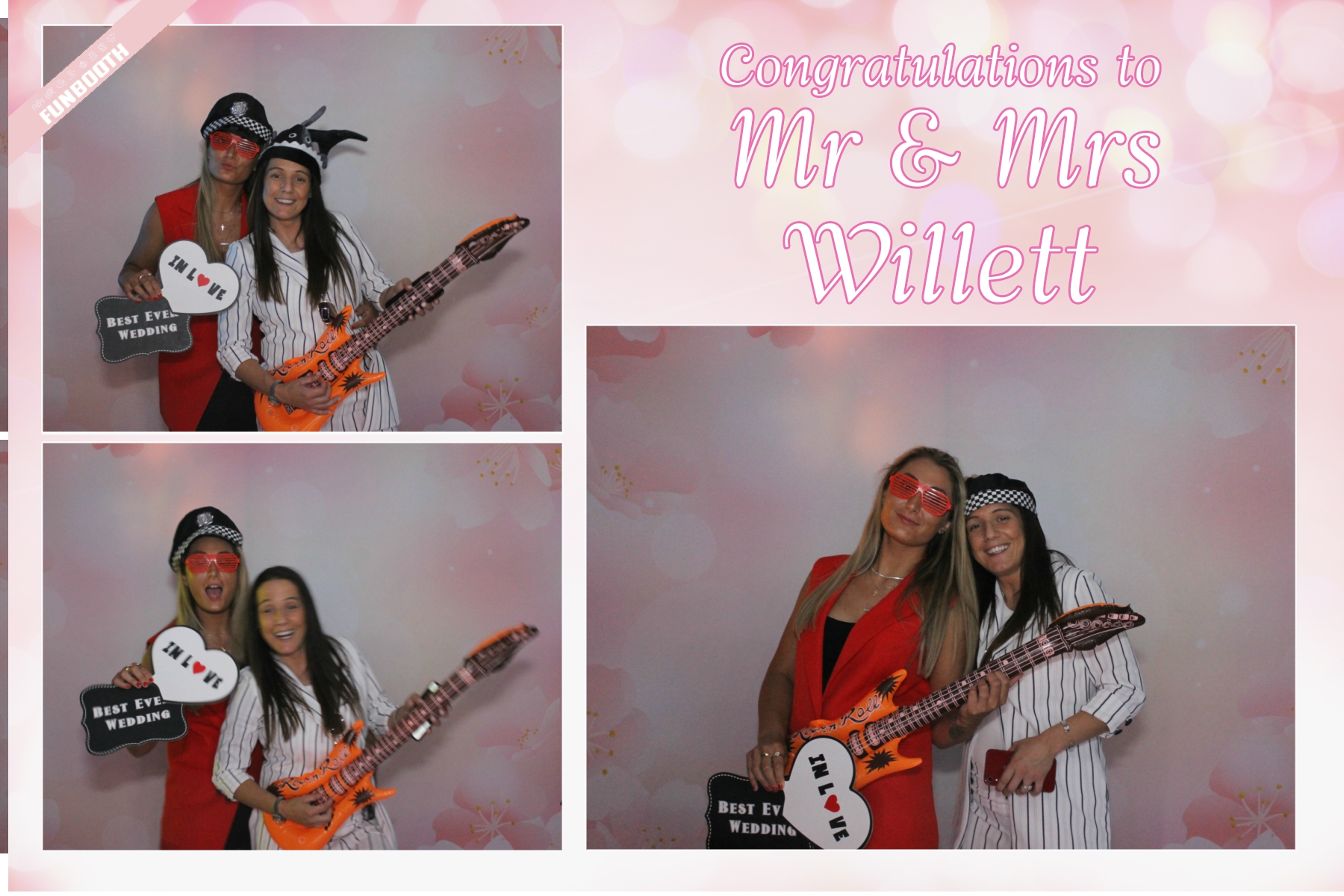 Mr & Mrs Willett | View more photos from the event at gallery.funbooth.uk.com/u/FunboothLTD1/Mr-Mrs-Willett
