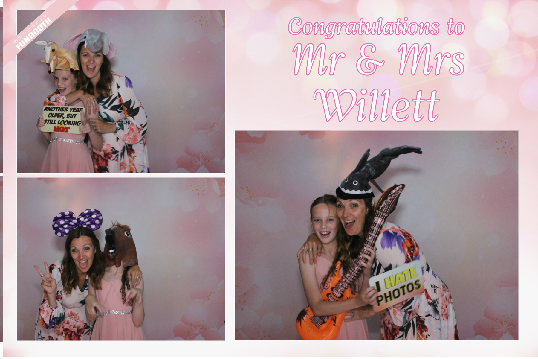Mr & Mrs Willett | View more photos from the event at gallery.funbooth.uk.com/u/FunboothLTD1/Mr-Mrs-Willett