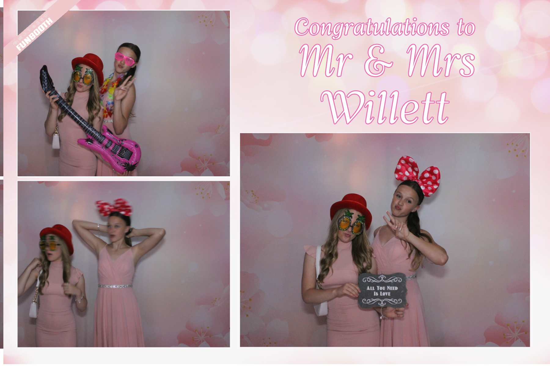 Mr & Mrs Willett | View more photos from the event at gallery.funbooth.uk.com/u/FunboothLTD1/Mr-Mrs-Willett