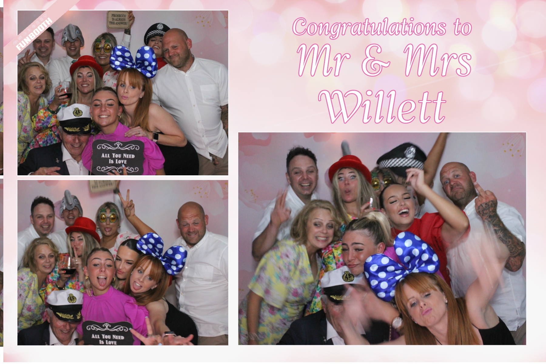 Mr & Mrs Willett | View more photos from the event at gallery.funbooth.uk.com/u/FunboothLTD1/Mr-Mrs-Willett