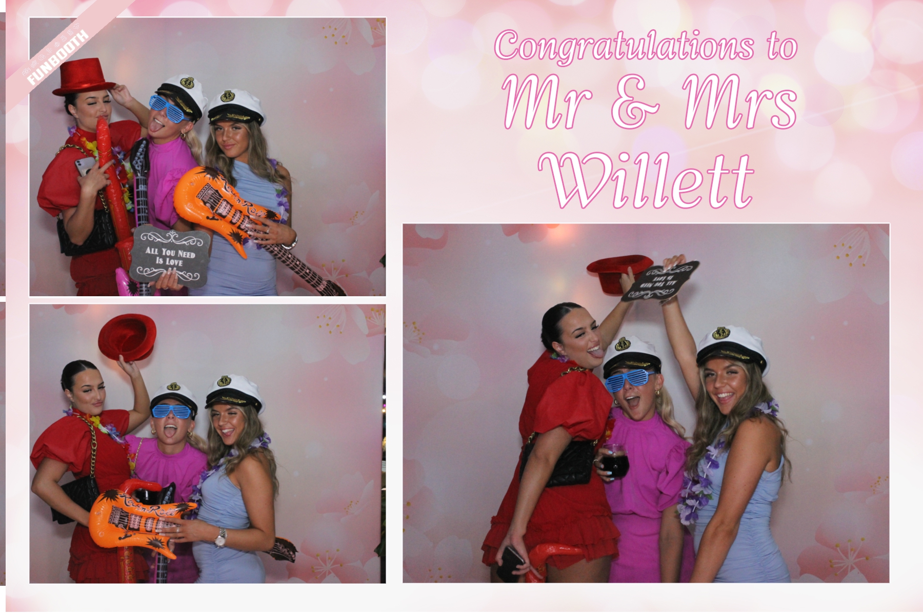 Mr & Mrs Willett | View more photos from the event at gallery.funbooth.uk.com/u/FunboothLTD1/Mr-Mrs-Willett