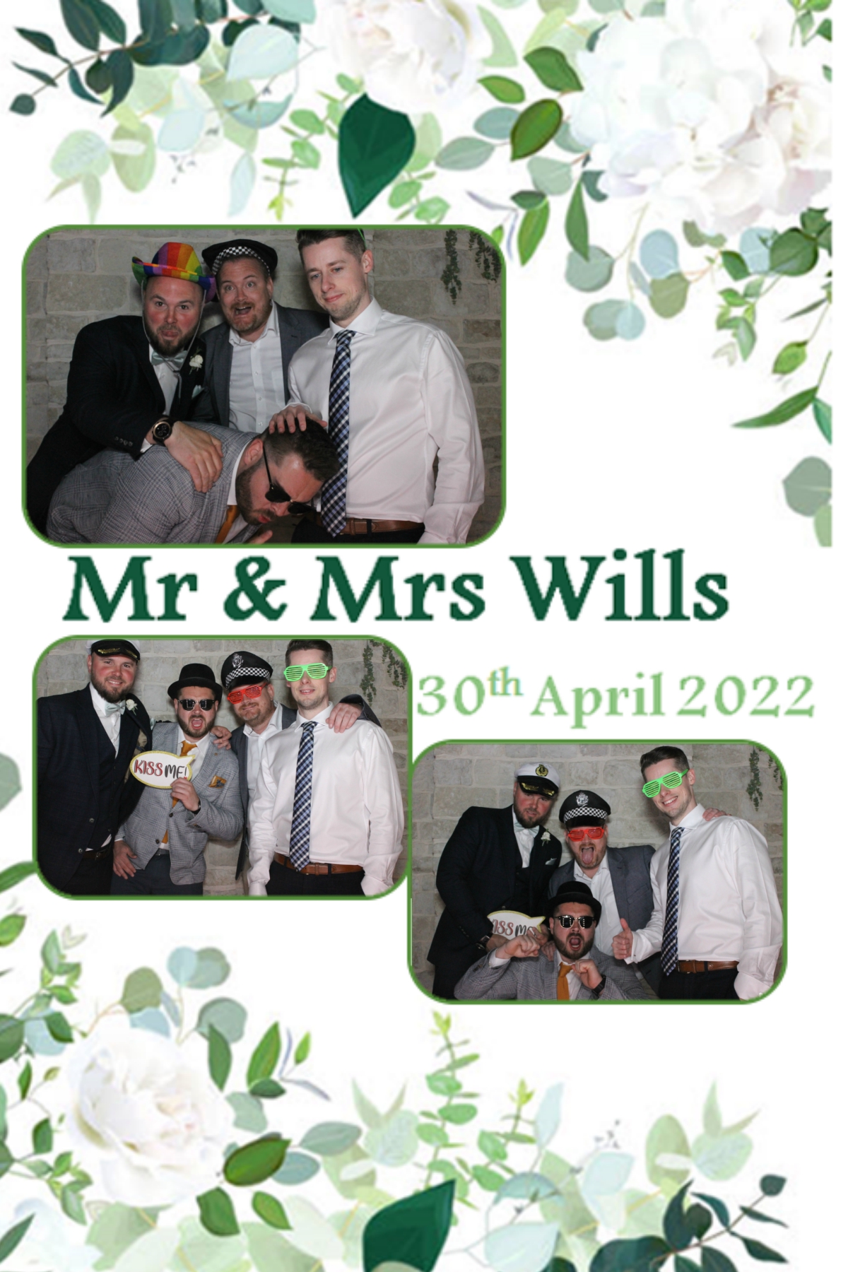 Mr & Mrs Wills | View more photos from the event at gallery.funbooth.uk.com/u/FunboothLTD1/Mr-Mrs-Wills
