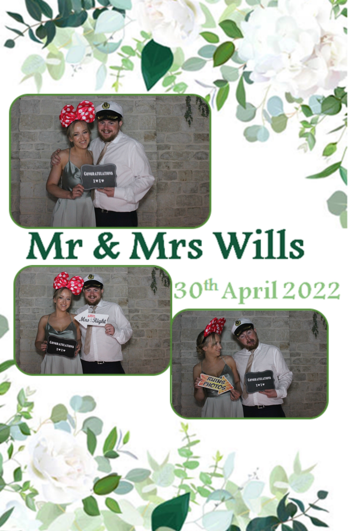 Mr & Mrs Wills | View more photos from the event at gallery.funbooth.uk.com/u/FunboothLTD1/Mr-Mrs-Wills