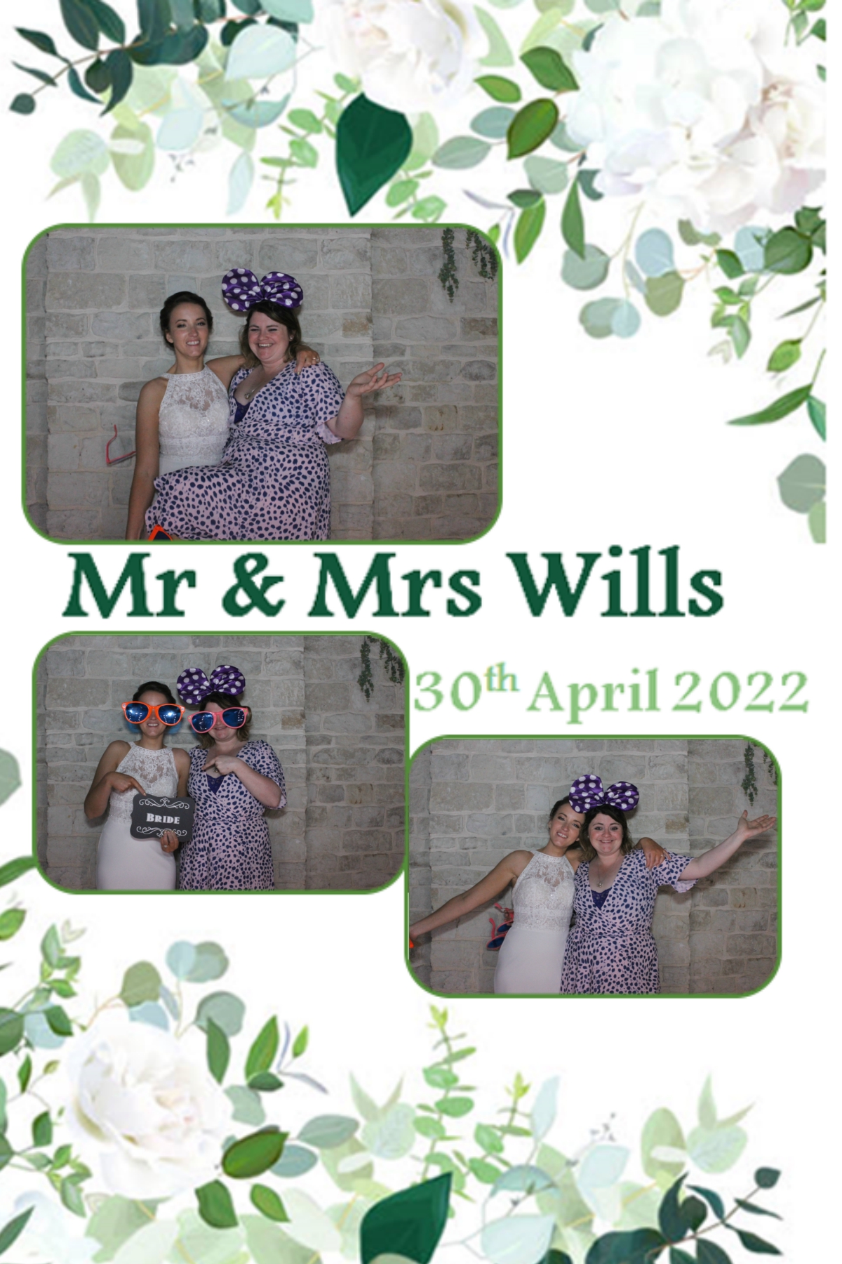 Mr & Mrs Wills | View more photos from the event at gallery.funbooth.uk.com/u/FunboothLTD1/Mr-Mrs-Wills