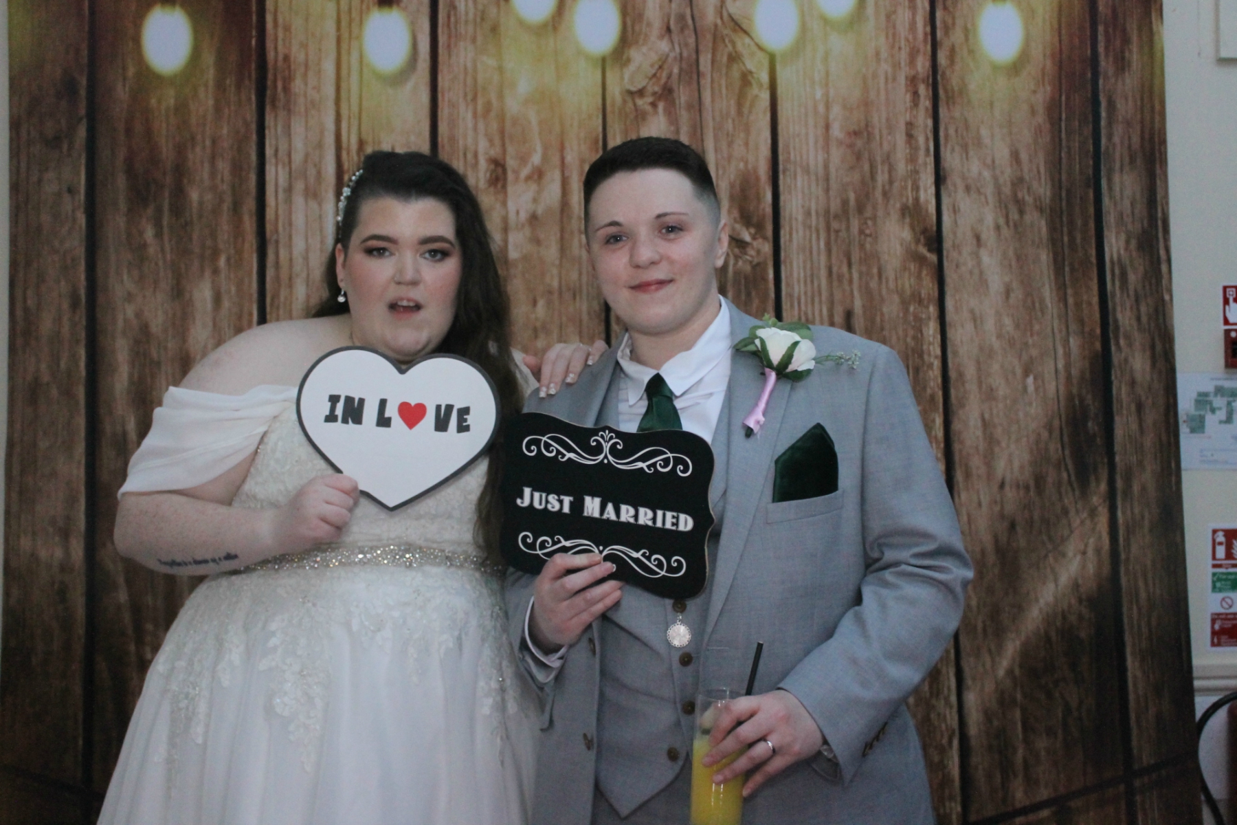 Amy & Rosie's Wedding | View more photos from the event at gallery.funbooth.uk.com/u/FunboothLTD1/Amy-Rosies-Wedding