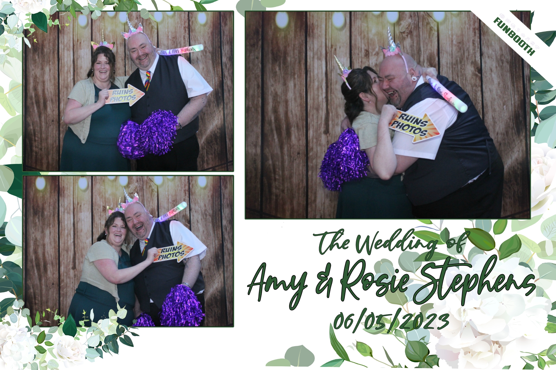 Amy & Rosie's Wedding | View more photos from the event at gallery.funbooth.uk.com/u/FunboothLTD1/Amy-Rosies-Wedding