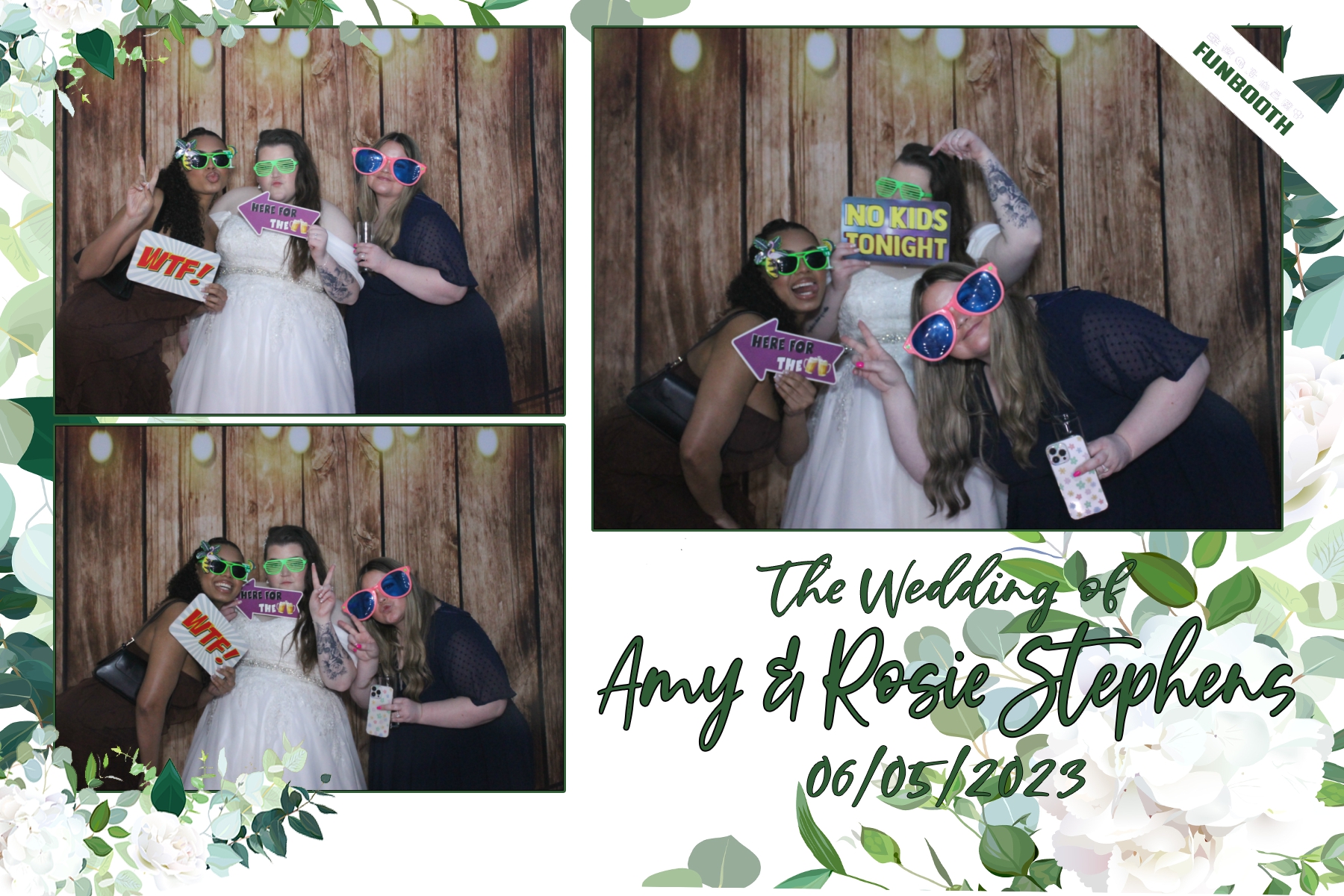Amy & Rosie's Wedding | View more photos from the event at gallery.funbooth.uk.com/u/FunboothLTD1/Amy-Rosies-Wedding