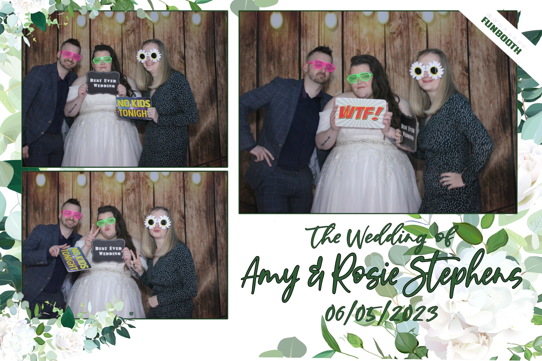 Amy & Rosie's Wedding | View more photos from the event at gallery.funbooth.uk.com/u/FunboothLTD1/Amy-Rosies-Wedding