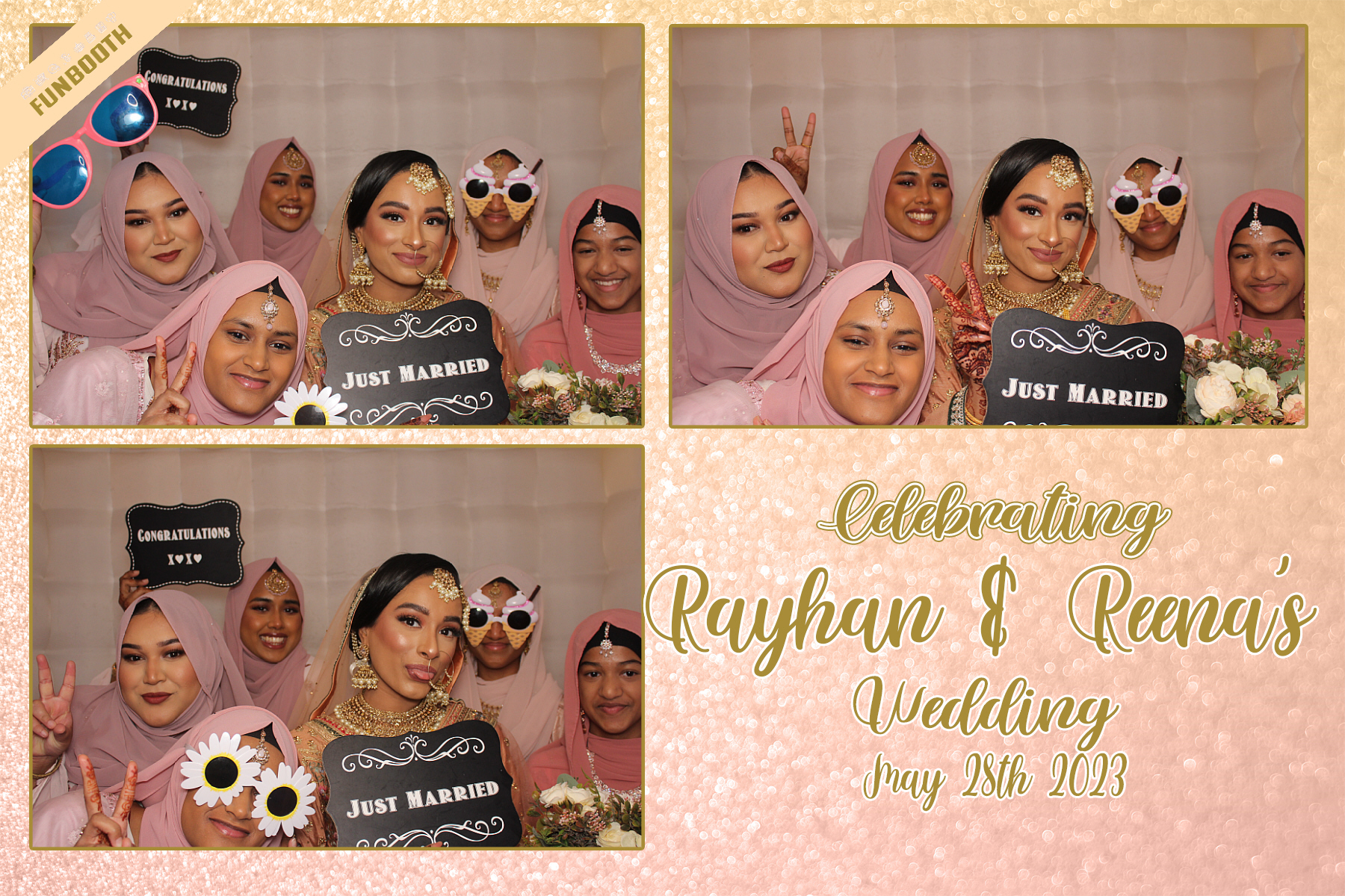 Celebrating Rayhan & Reena's Wedding | View more photos from the event at gallery.funbooth.uk.com/u/FunboothLTD1/Celebrating-Rayhan-Reenas-Wedding