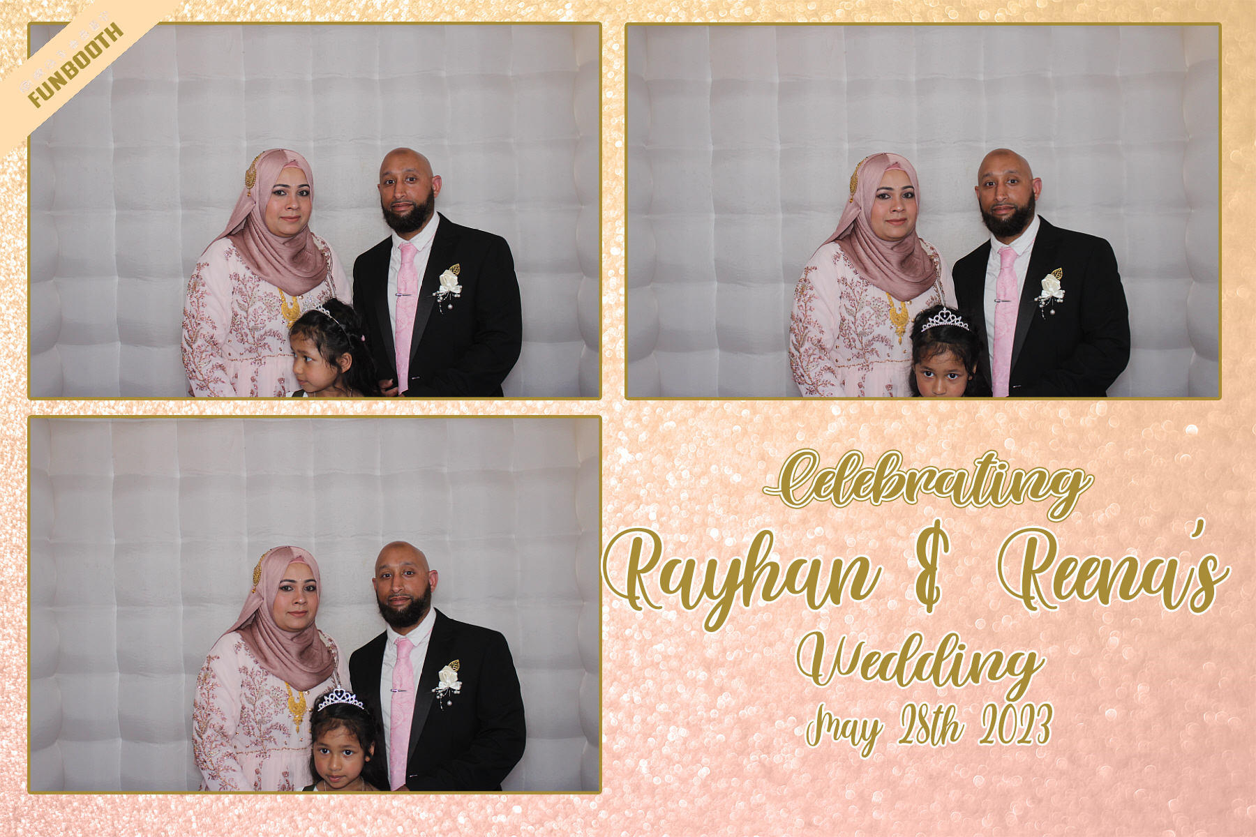 Celebrating Rayhan & Reena's Wedding | View more photos from the event at gallery.funbooth.uk.com/u/FunboothLTD1/Celebrating-Rayhan-Reenas-Wedding