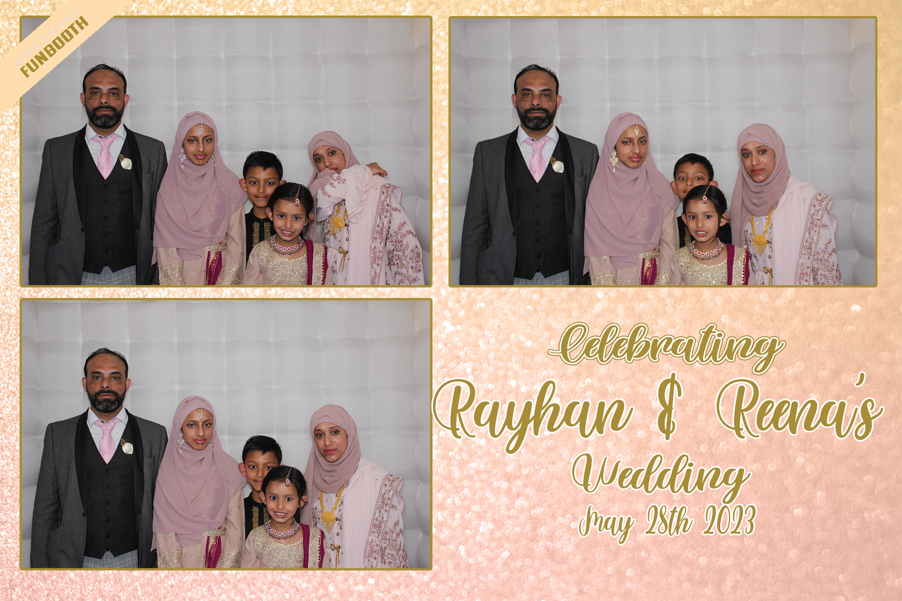 Celebrating Rayhan & Reena's Wedding | View more photos from the event at gallery.funbooth.uk.com/u/FunboothLTD1/Celebrating-Rayhan-Reenas-Wedding
