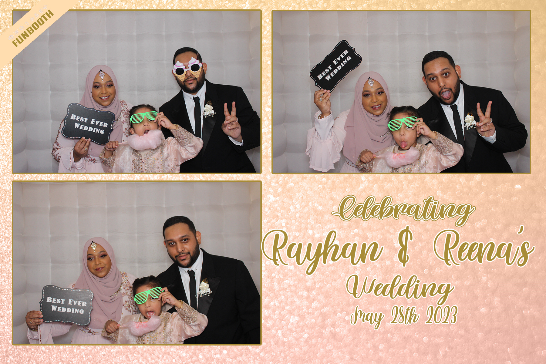 Celebrating Rayhan & Reena's Wedding | View more photos from the event at gallery.funbooth.uk.com/u/FunboothLTD1/Celebrating-Rayhan-Reenas-Wedding