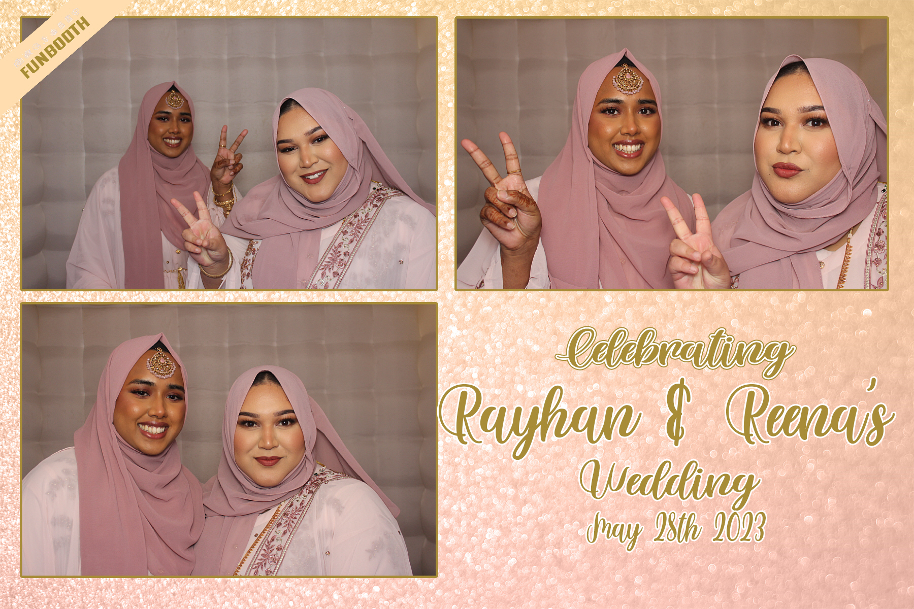 Celebrating Rayhan & Reena's Wedding | View more photos from the event at gallery.funbooth.uk.com/u/FunboothLTD1/Celebrating-Rayhan-Reenas-Wedding