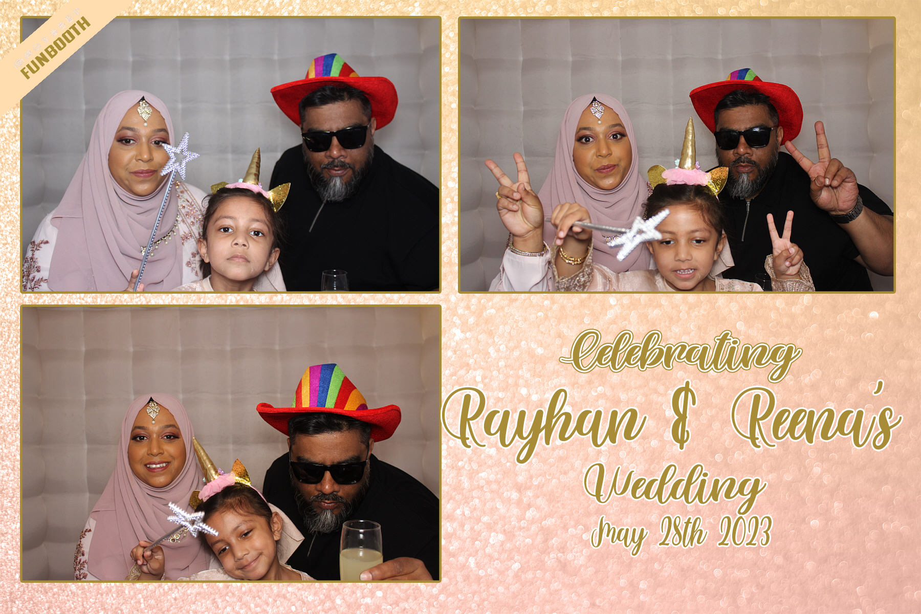 Celebrating Rayhan & Reena's Wedding | View more photos from the event at gallery.funbooth.uk.com/u/FunboothLTD1/Celebrating-Rayhan-Reenas-Wedding
