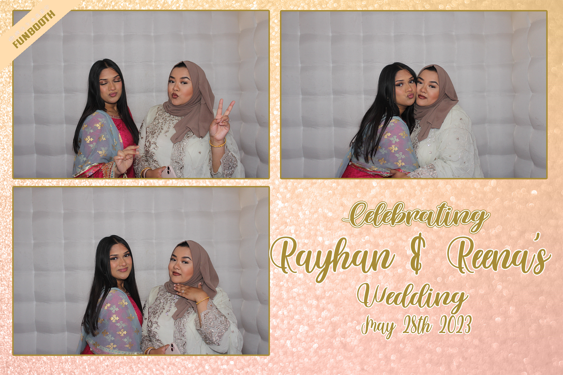 Celebrating Rayhan & Reena's Wedding | View more photos from the event at gallery.funbooth.uk.com/u/FunboothLTD1/Celebrating-Rayhan-Reenas-Wedding