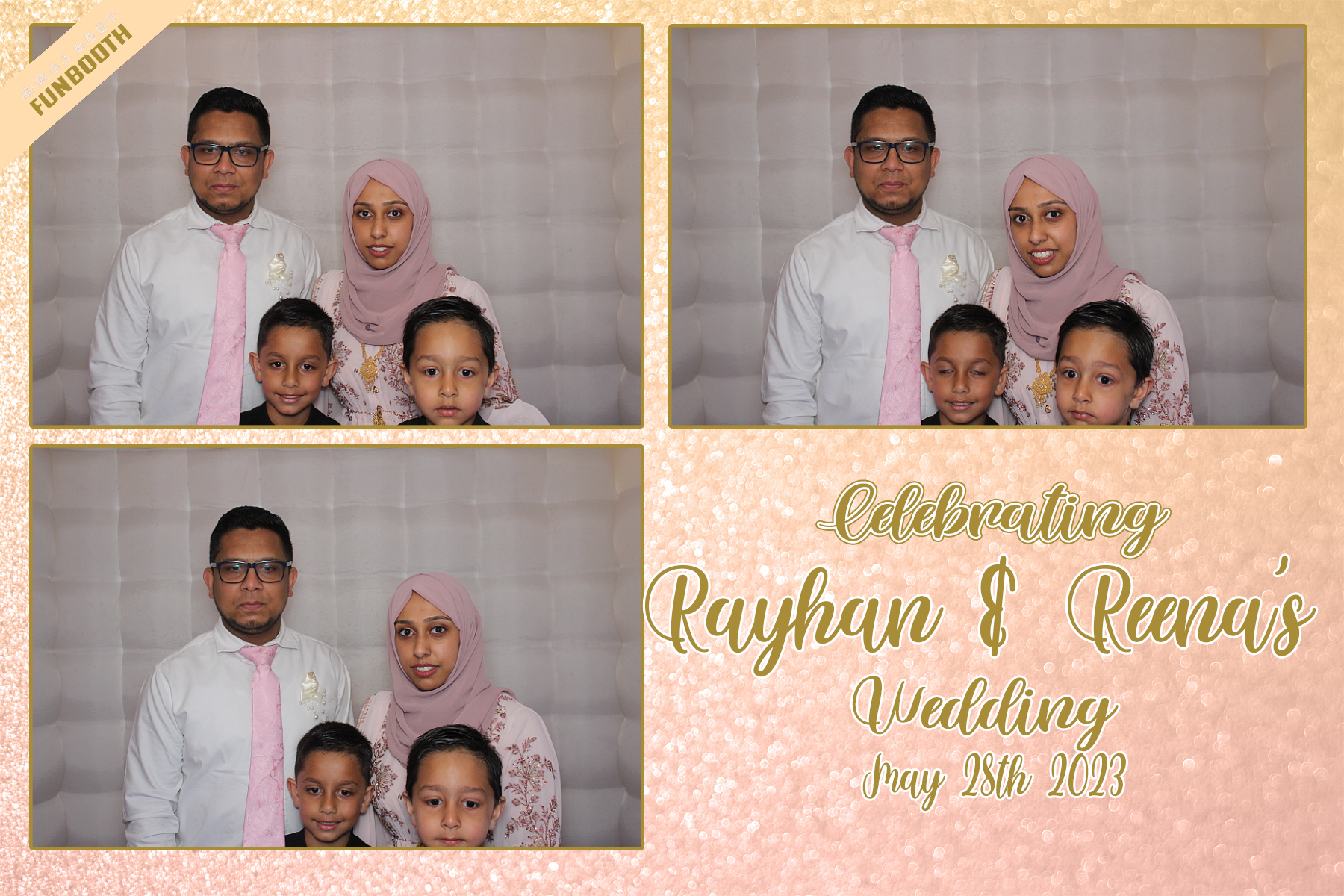 Celebrating Rayhan & Reena's Wedding | View more photos from the event at gallery.funbooth.uk.com/u/FunboothLTD1/Celebrating-Rayhan-Reenas-Wedding