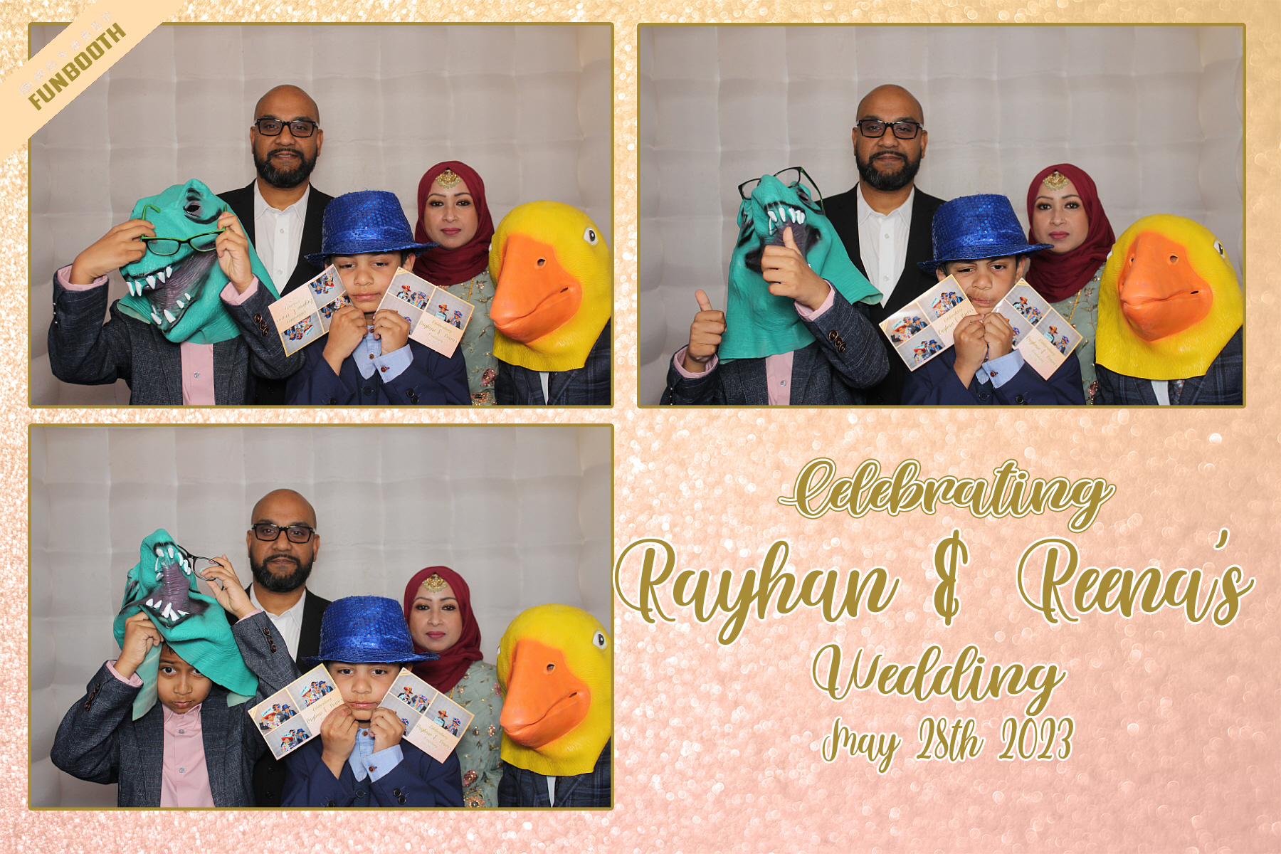 Celebrating Rayhan & Reena's Wedding | View more photos from the event at gallery.funbooth.uk.com/u/FunboothLTD1/Celebrating-Rayhan-Reenas-Wedding