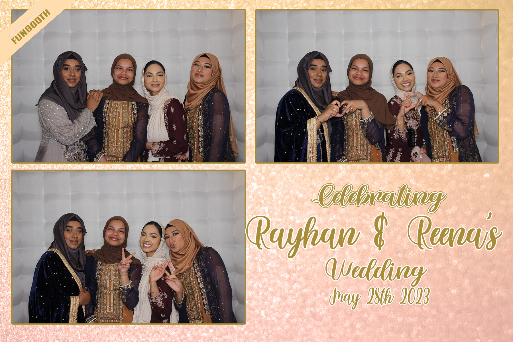 Celebrating Rayhan & Reena's Wedding | View more photos from the event at gallery.funbooth.uk.com/u/FunboothLTD1/Celebrating-Rayhan-Reenas-Wedding