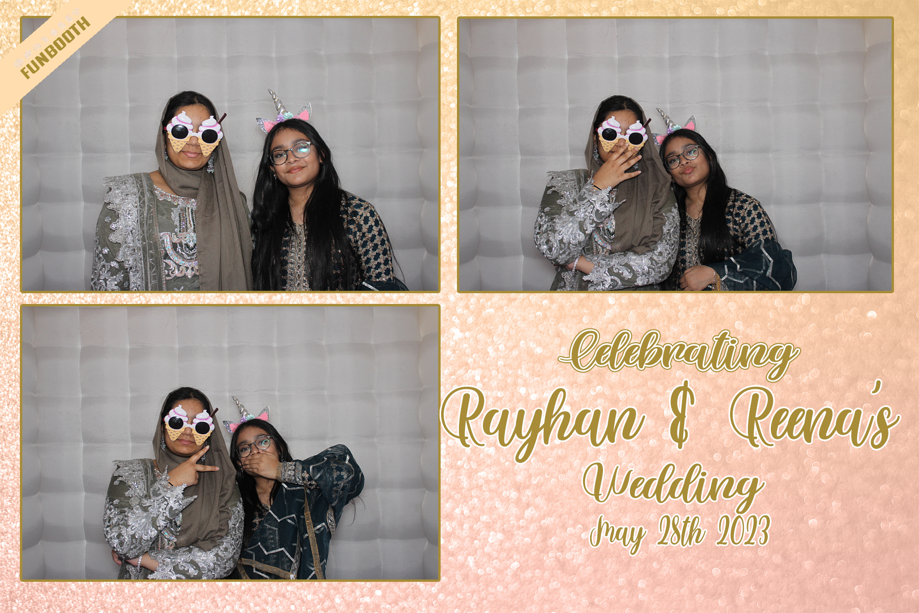 Celebrating Rayhan & Reena's Wedding | View more photos from the event at gallery.funbooth.uk.com/u/FunboothLTD1/Celebrating-Rayhan-Reenas-Wedding