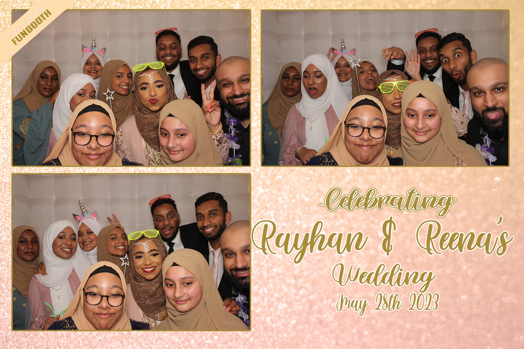 Celebrating Rayhan & Reena's Wedding | View more photos from the event at gallery.funbooth.uk.com/u/FunboothLTD1/Celebrating-Rayhan-Reenas-Wedding