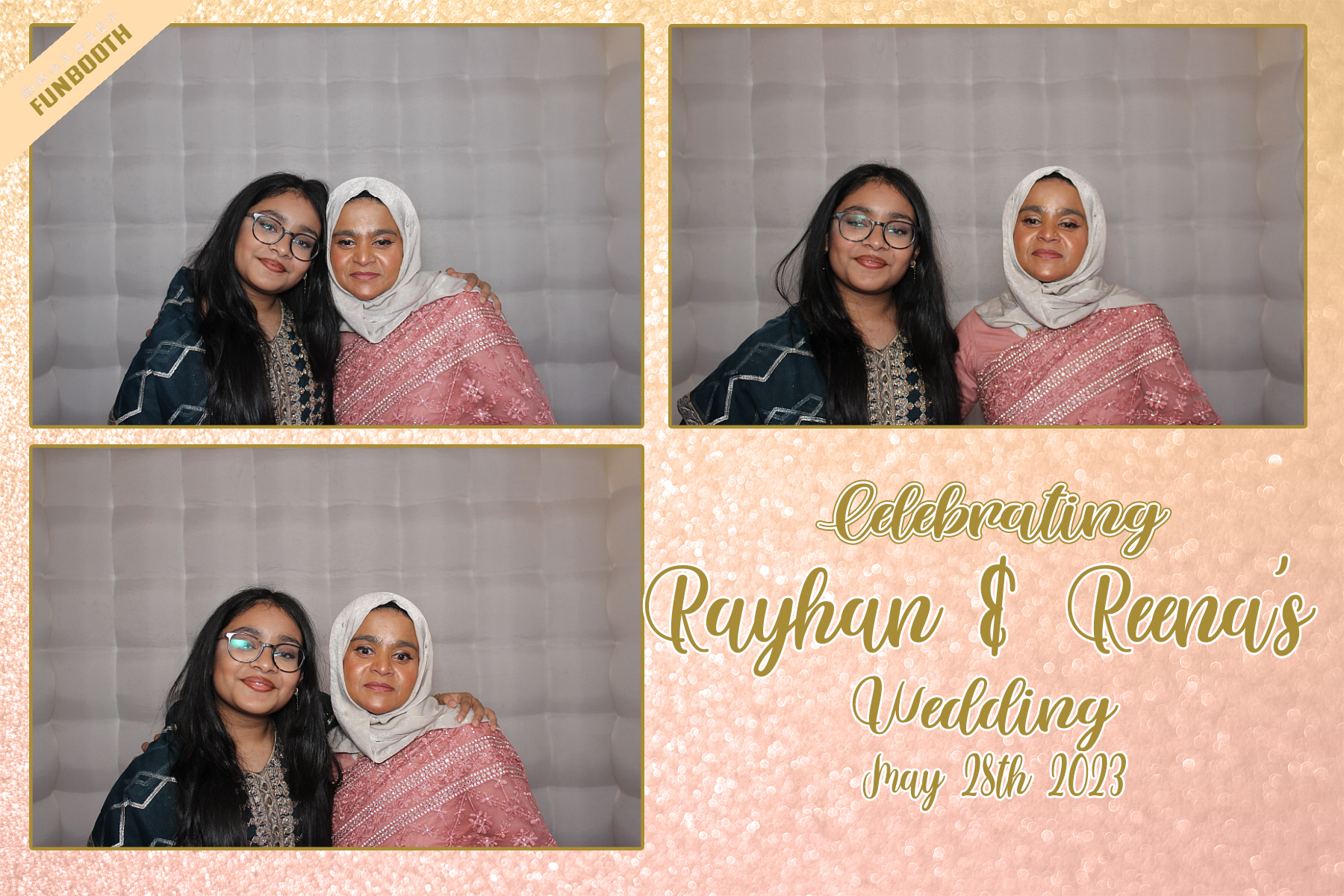 Celebrating Rayhan & Reena's Wedding | View more photos from the event at gallery.funbooth.uk.com/u/FunboothLTD1/Celebrating-Rayhan-Reenas-Wedding