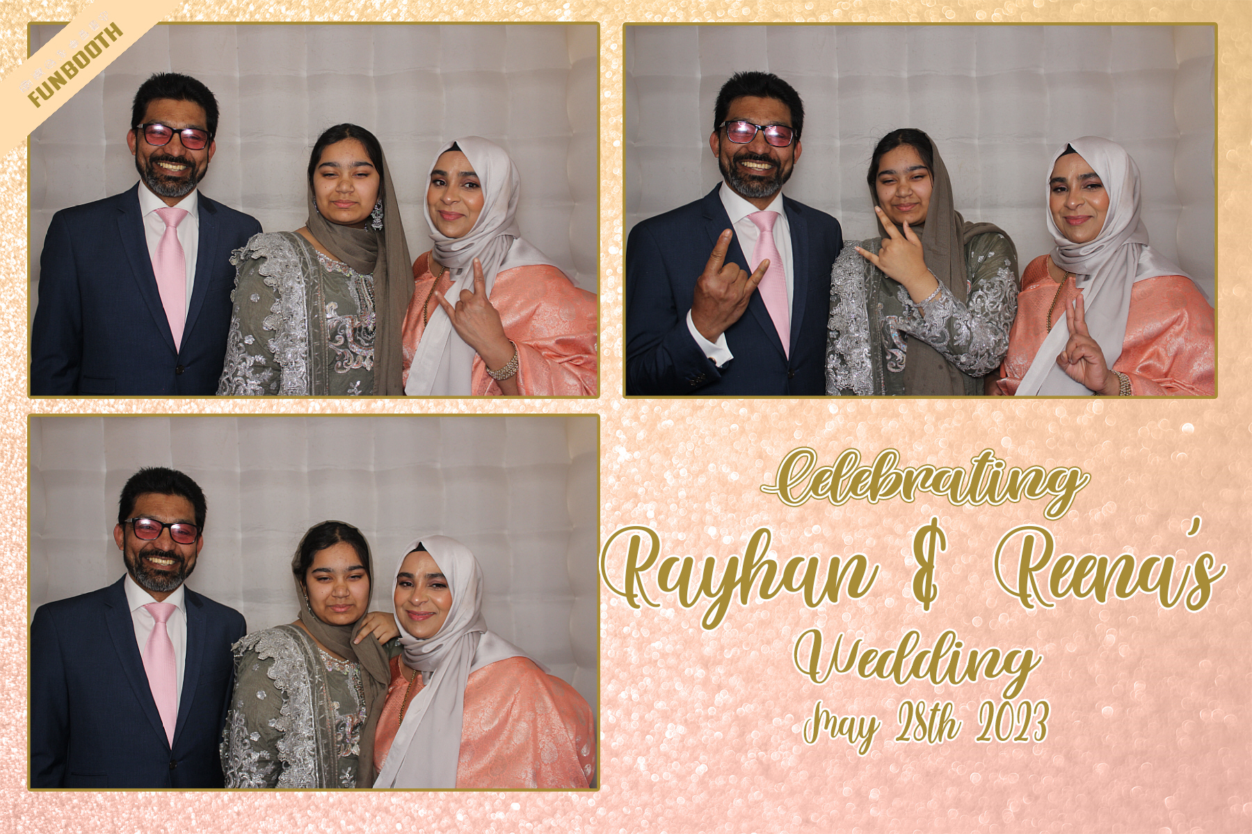 Celebrating Rayhan & Reena's Wedding | View more photos from the event at gallery.funbooth.uk.com/u/FunboothLTD1/Celebrating-Rayhan-Reenas-Wedding