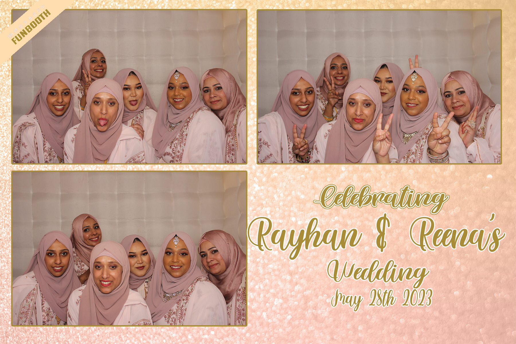 Celebrating Rayhan & Reena's Wedding | View more photos from the event at gallery.funbooth.uk.com/u/FunboothLTD1/Celebrating-Rayhan-Reenas-Wedding